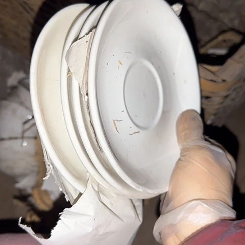 瓷片国营厂库存微瑕4个