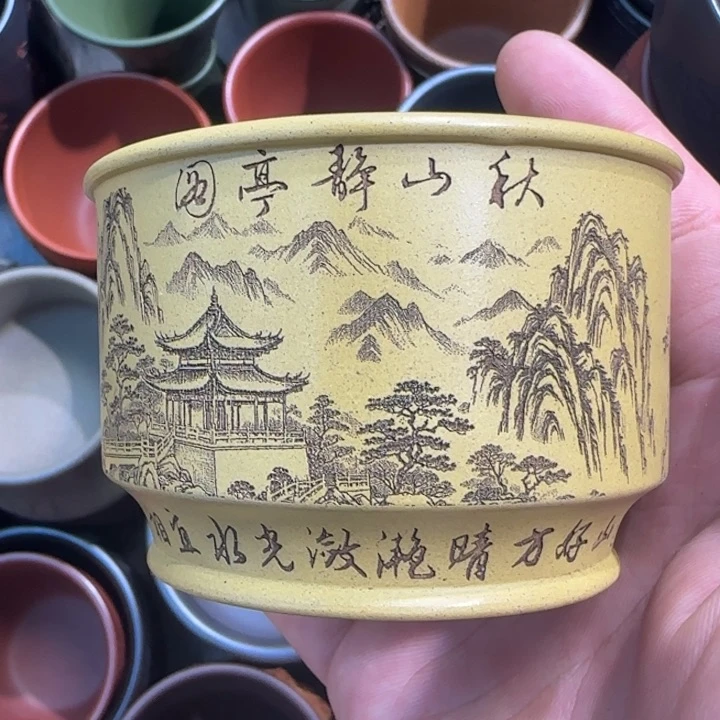 茶杯紫砂全手工制作工艺