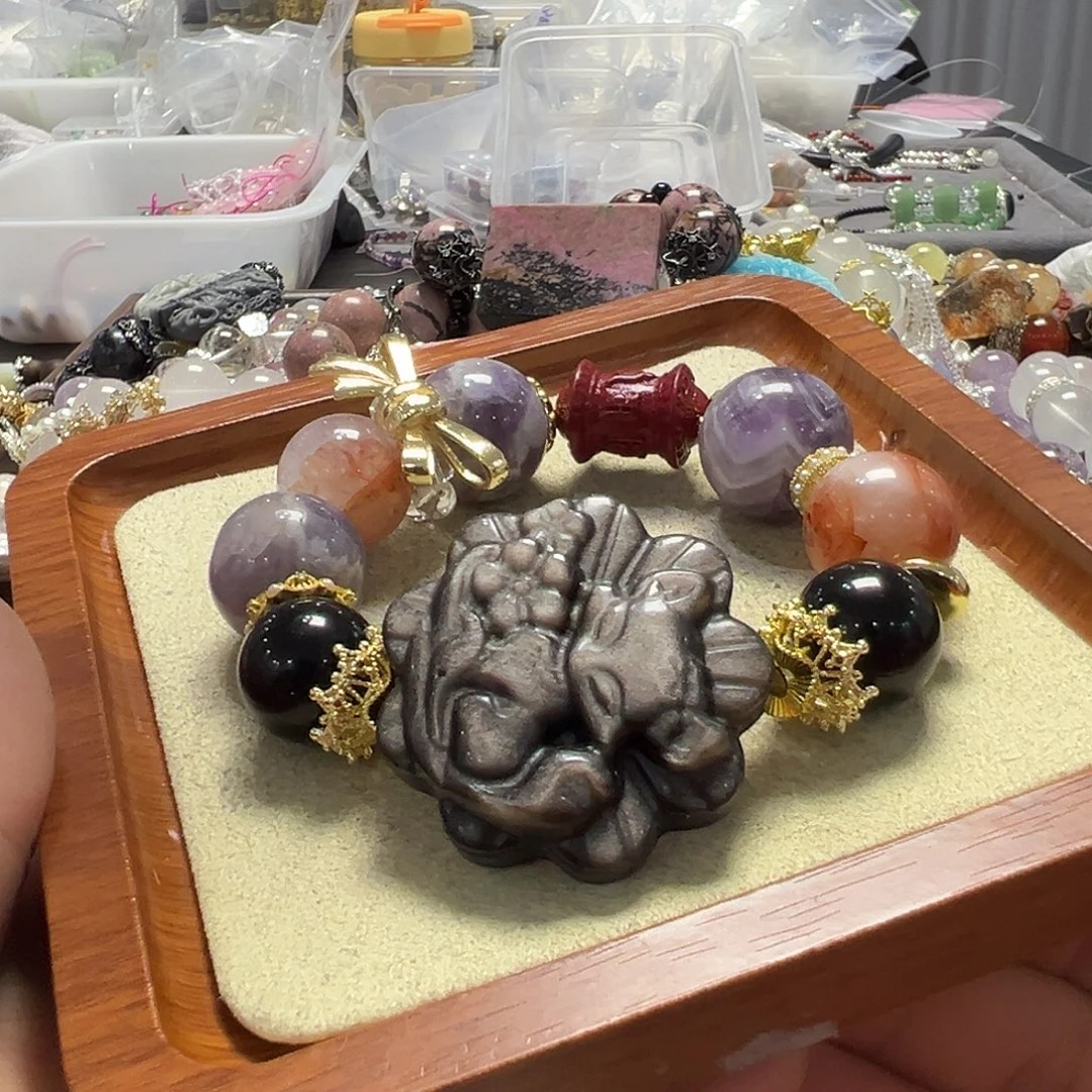水晶手链未镶嵌水晶手链