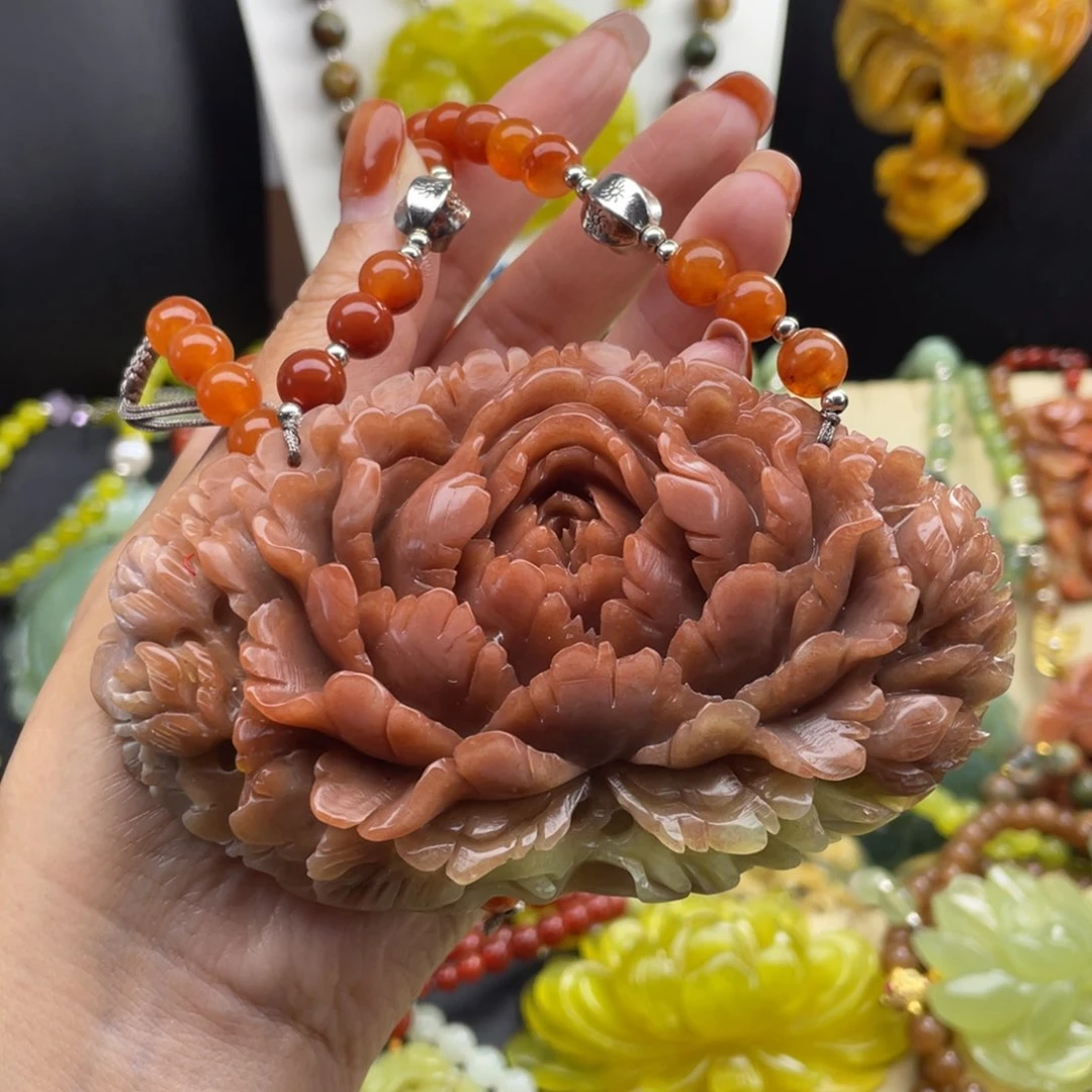 未镶嵌蛇纹石玉颈饰