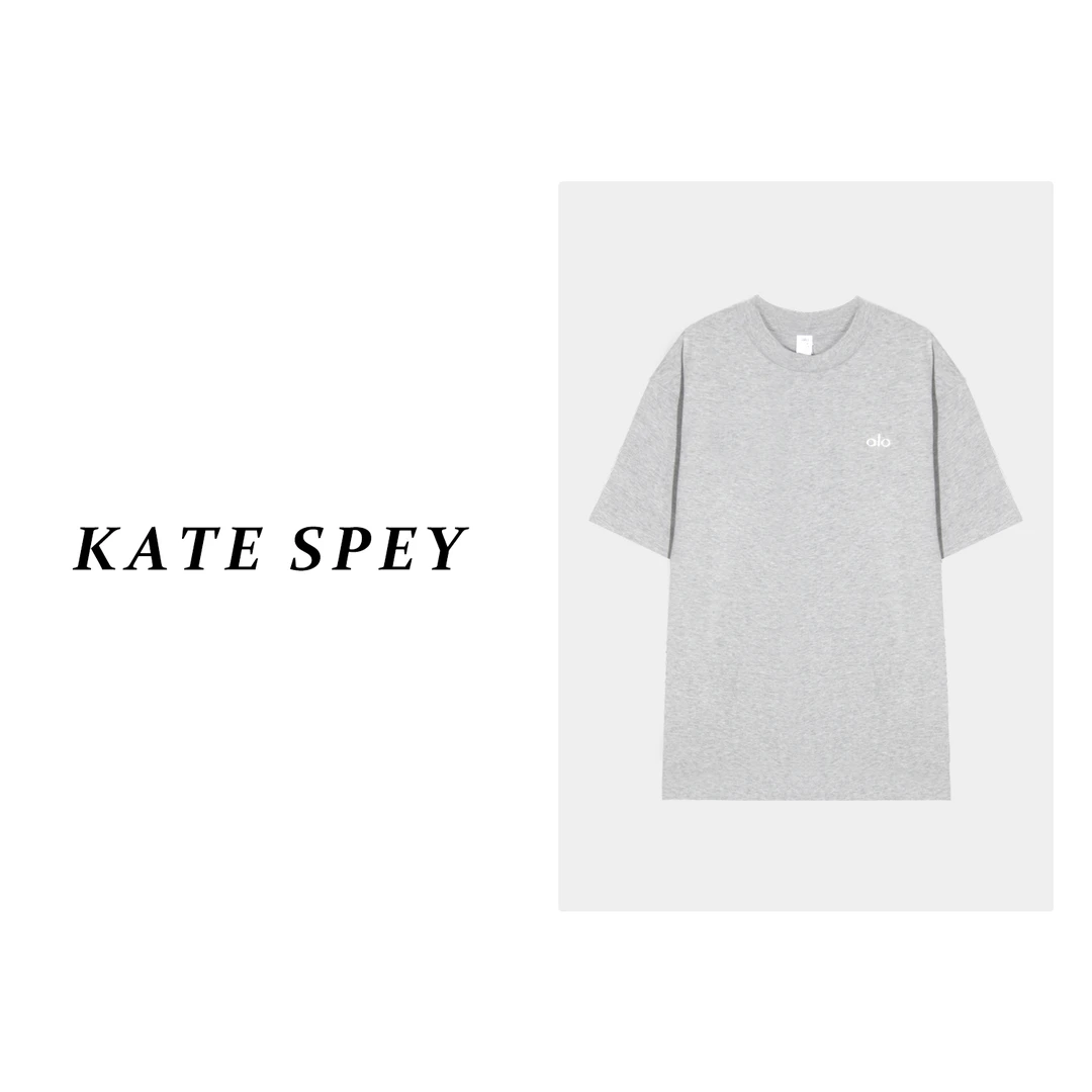 凯特丝蓓1853#做旧时髦印花字母宽松显瘦韩版T恤女简约百搭短袖