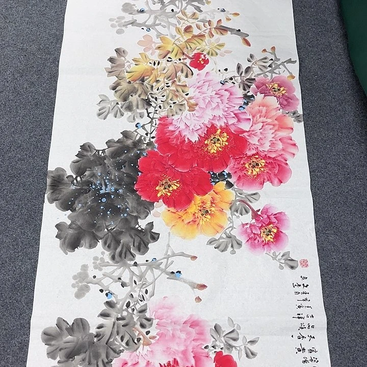 国画宣纸国画纯手绘作品