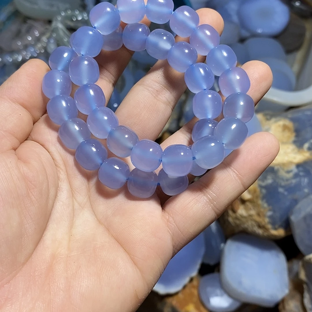 B***橘玛瑙/玉髓手链未镶嵌