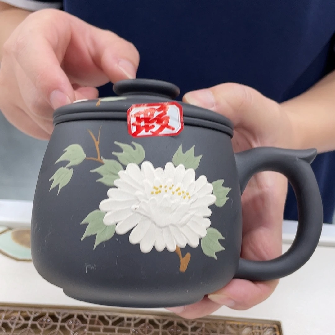 茶杯紫砂紫砂盖杯