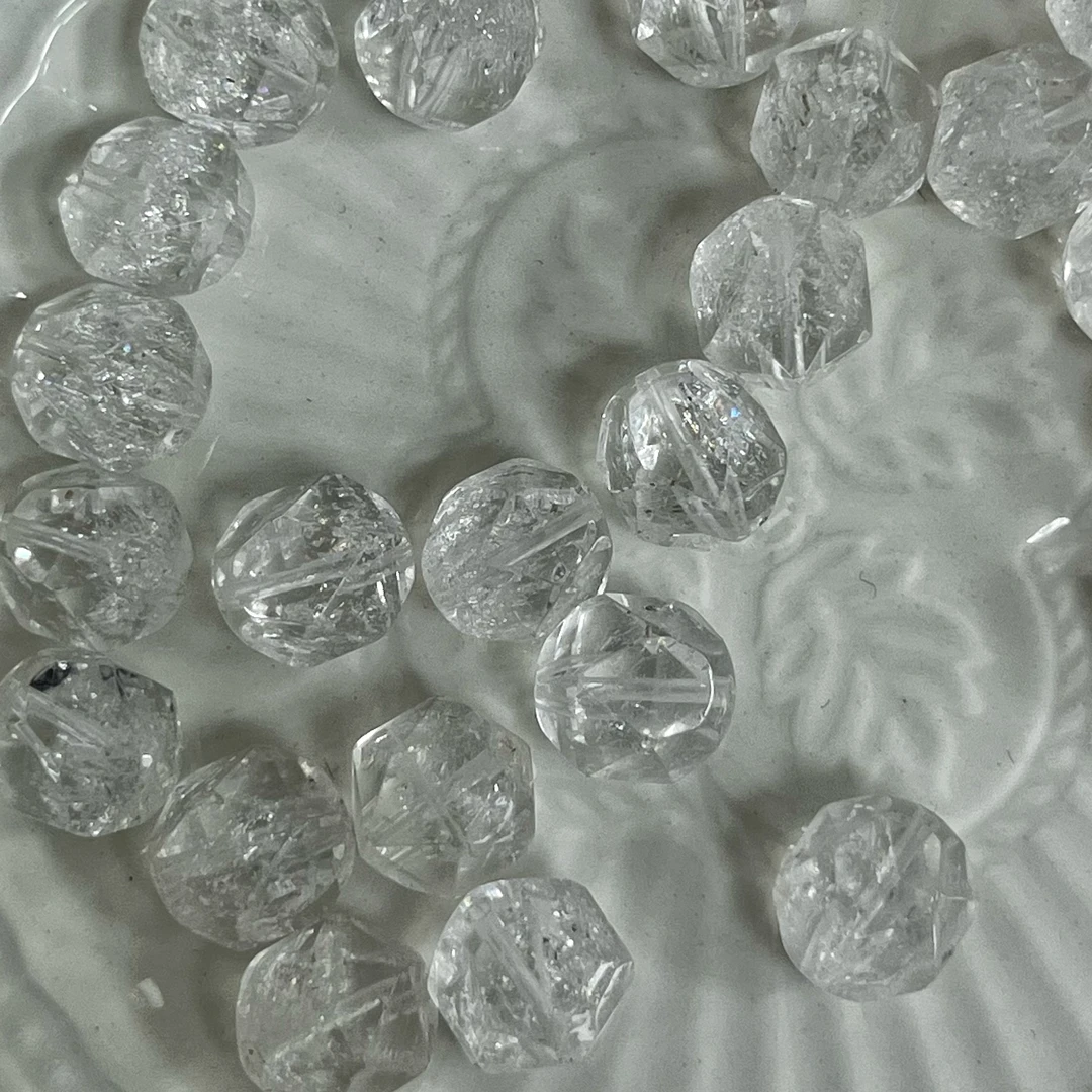 DT56喜马拉雅星星角阿赛单珠通孔配件多样性发一件