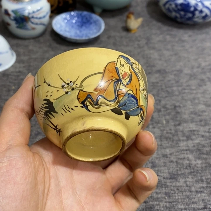 紫砂茶杯非常漂亮好看的碗