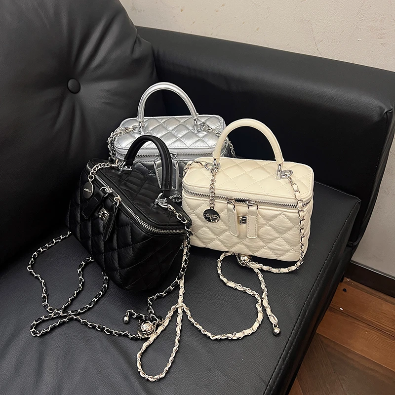 【香风盒子】春夏新款百搭简约气质单肩腋下包小众时尚链条斜挎包女