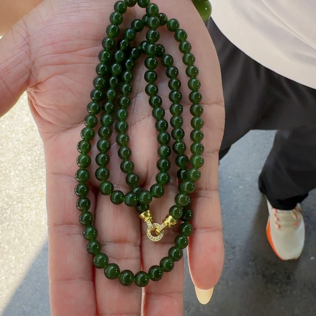 和田玉未镶嵌颈饰多样性发货，拍一发一卡6