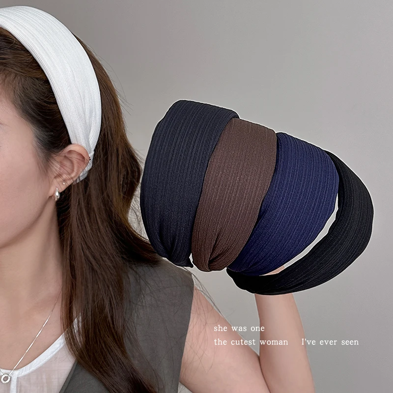 韩国洋气发箍加宽高级感宽边发卡发箍女新款高颅顶发饰防滑不压发
