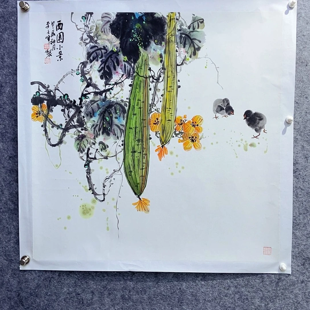 国画李文经典作品