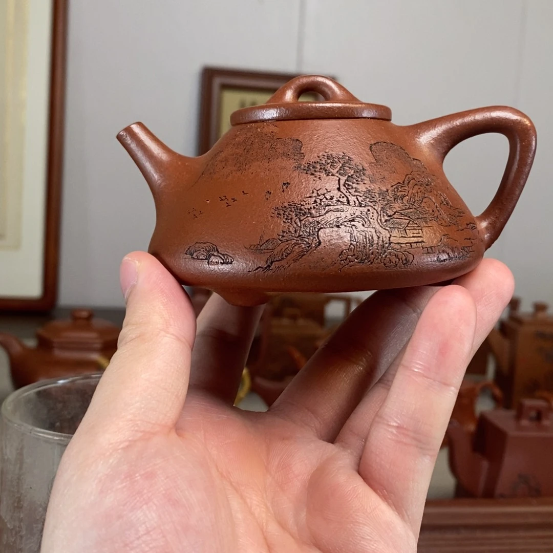 茶壶紫砂原矿泥料传统工艺制作