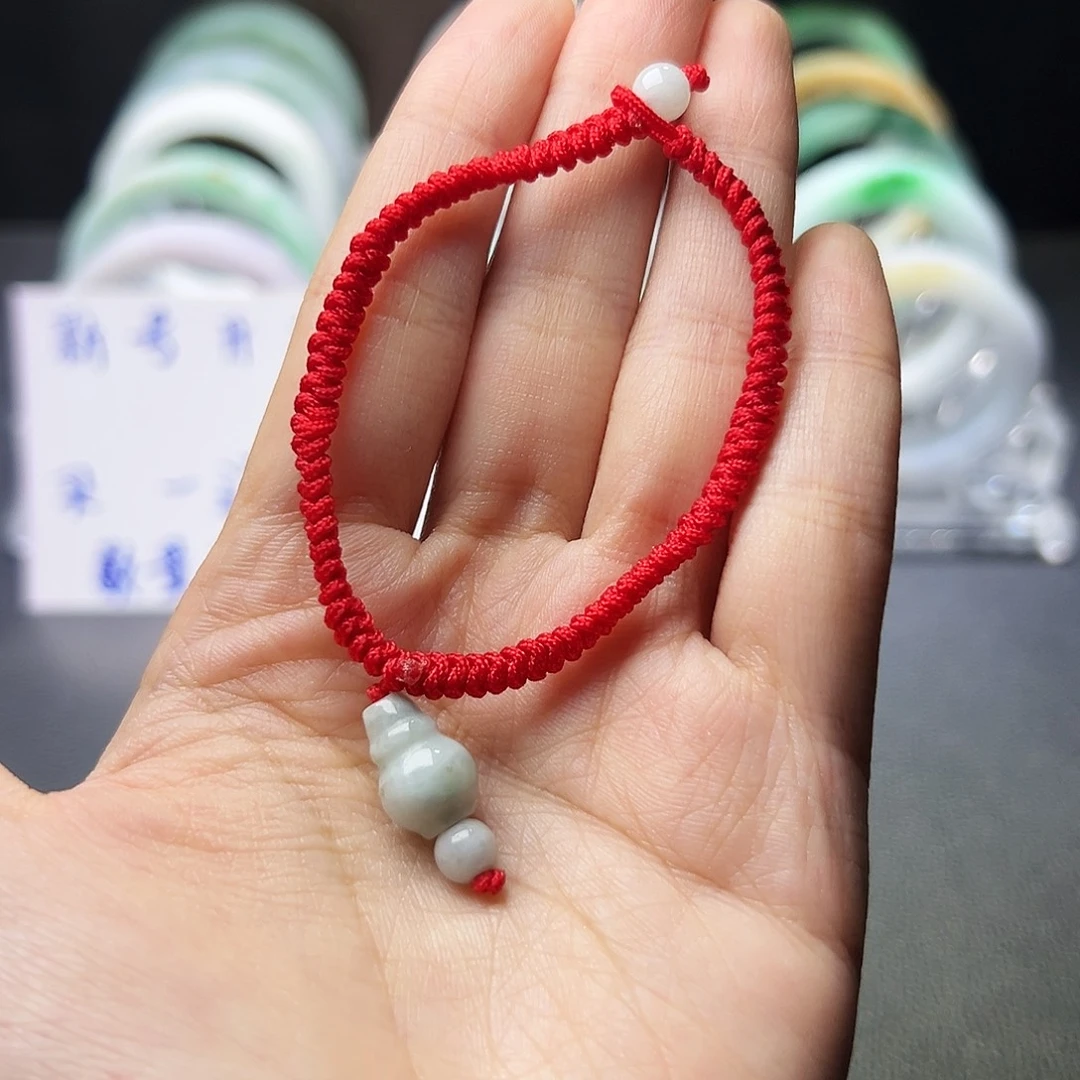 翡翠未镶嵌手绳天然A货翡翠手绳