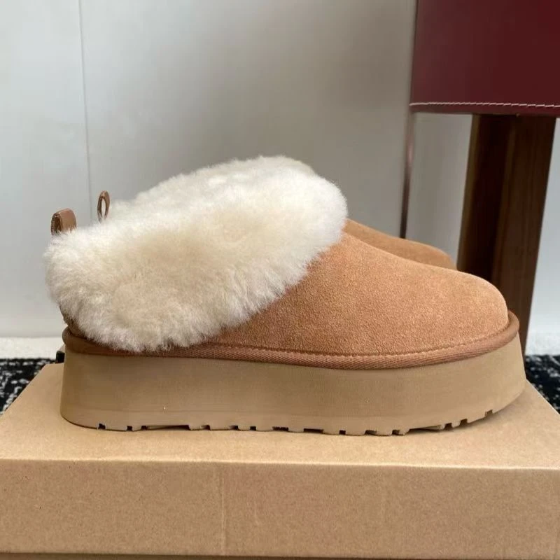 ZHIFAN/枳樊【雪地靴】皮毛一体真皮真毛