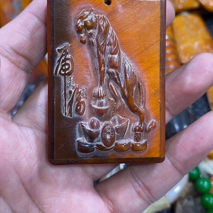 滴血莲花菩提吊坠