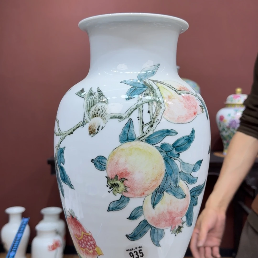 摆件瓷吴义松甄选陶瓷935