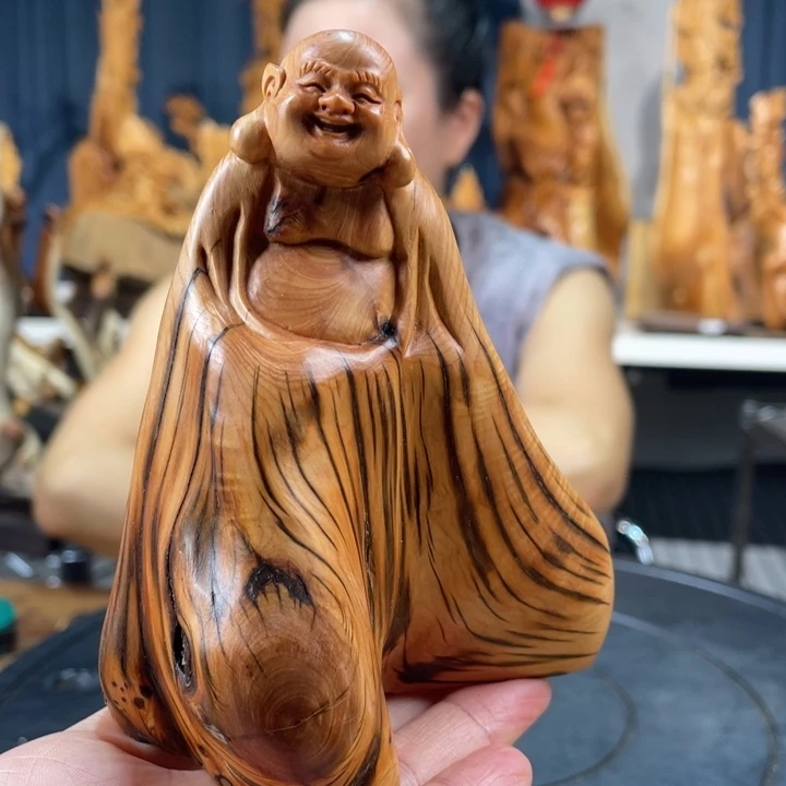 柏木（崖柏）手把件