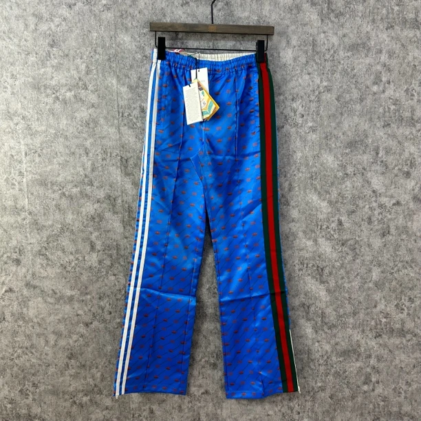 未使用 GUCCI/古驰 古驰蓝色满印长裤