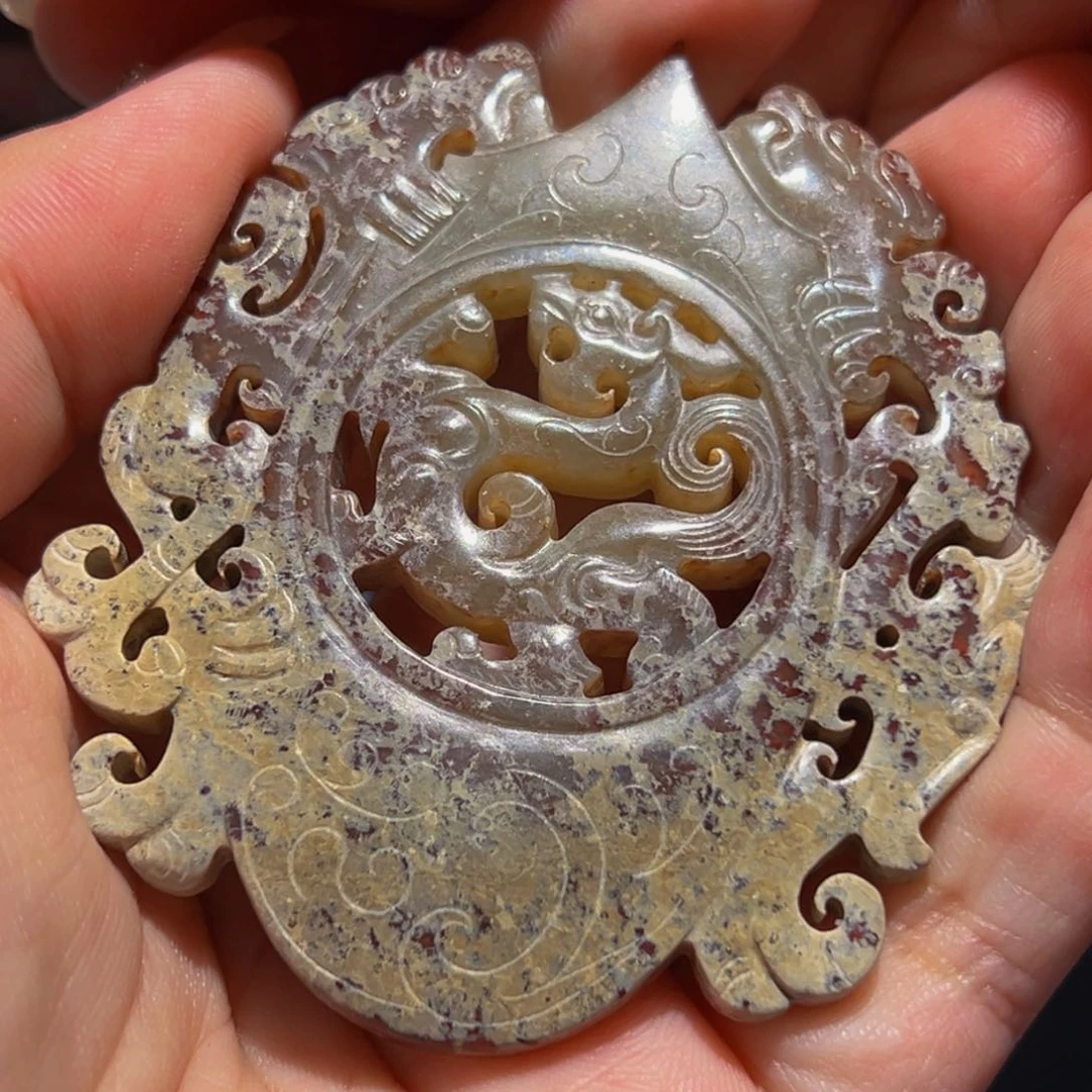 【闪购商品】和田玉未镶嵌颈饰星***^