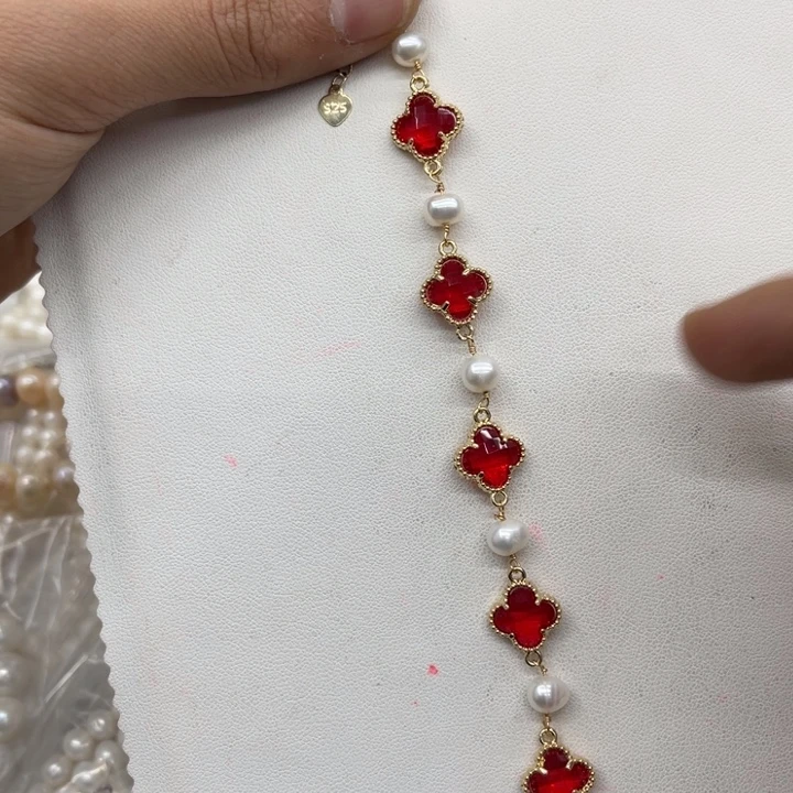 淡水珍珠未镶嵌颈饰001258