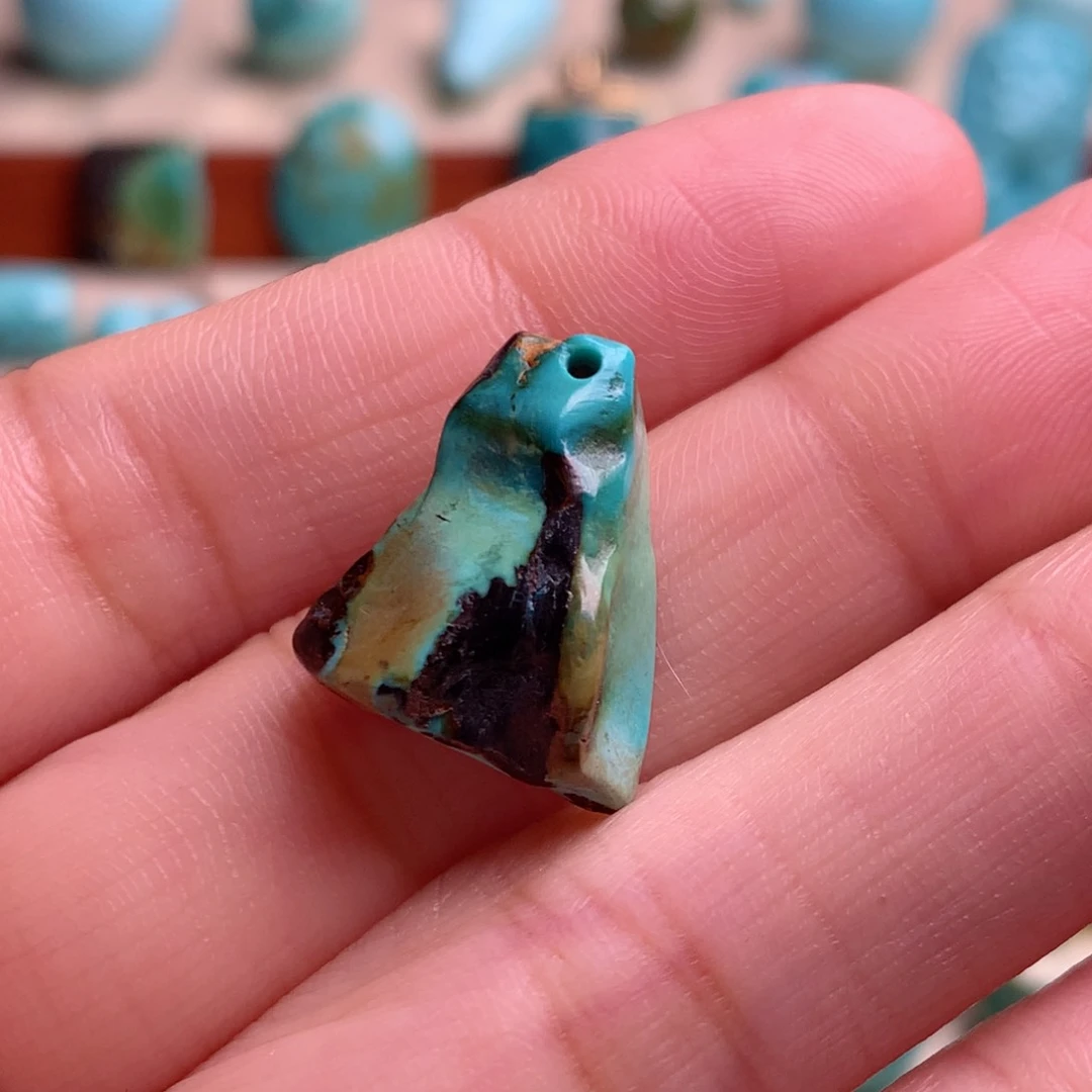 绿松石珠宝奇石未镶嵌