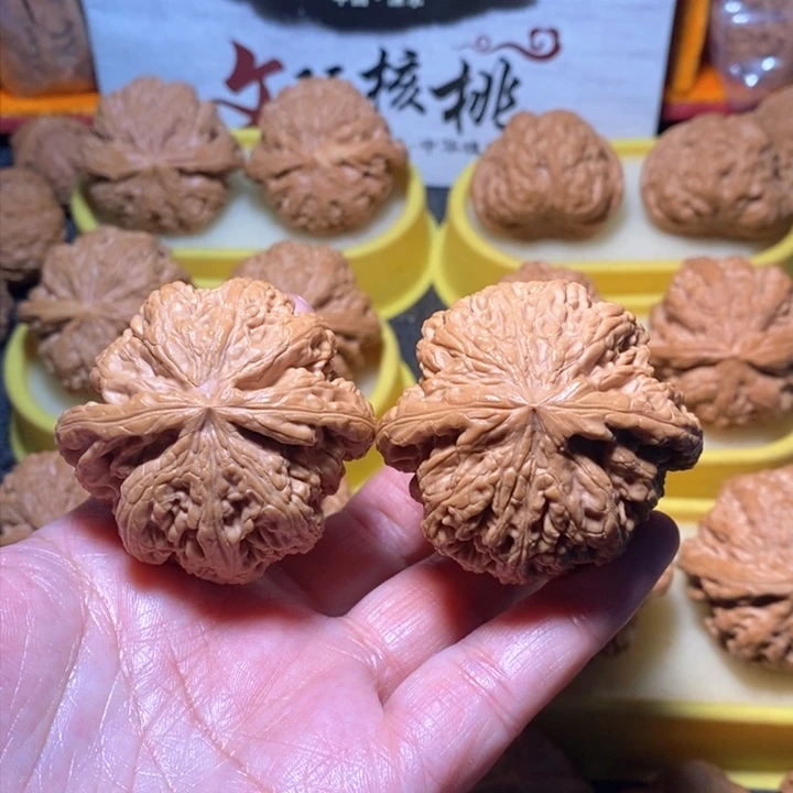 文玩核桃把件粗筋 47 45