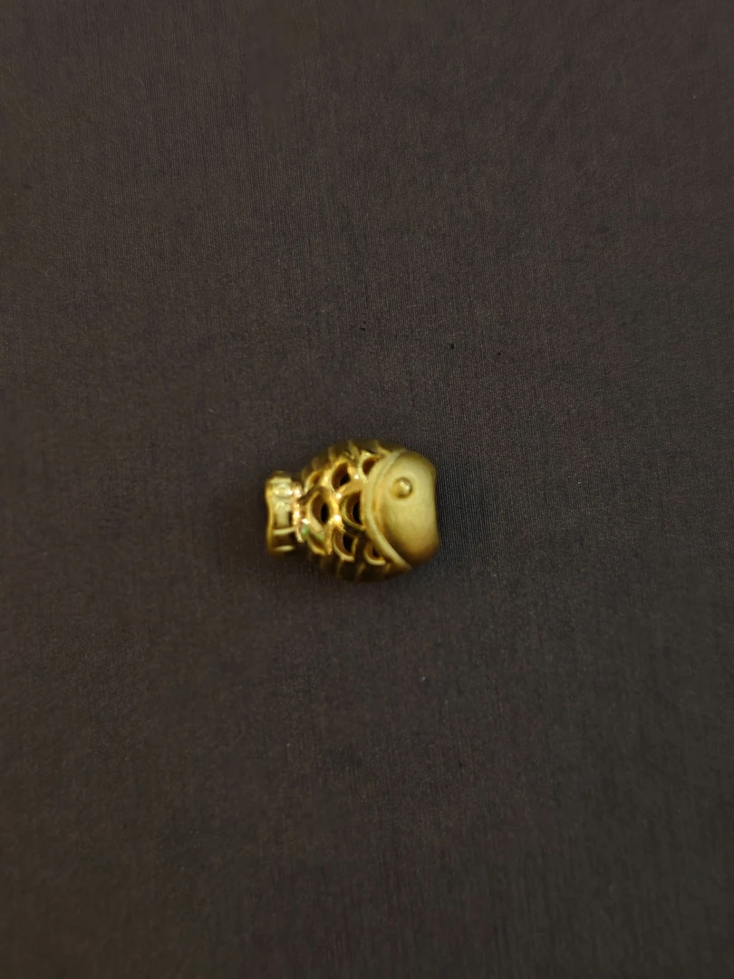 【金展珠宝】足金  年年有鱼配件