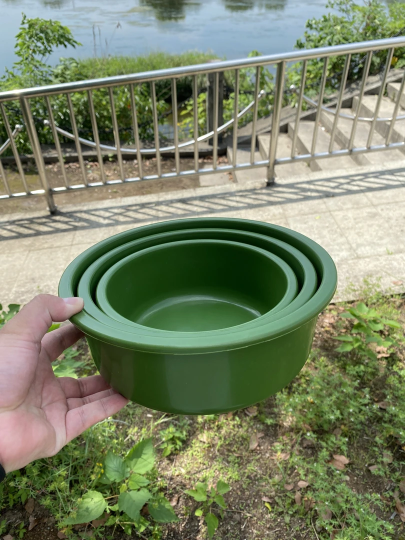 饵料盆开饵盆四件套大号钓鱼用品拉饵盘散炮盆饵和饵盆三件加深