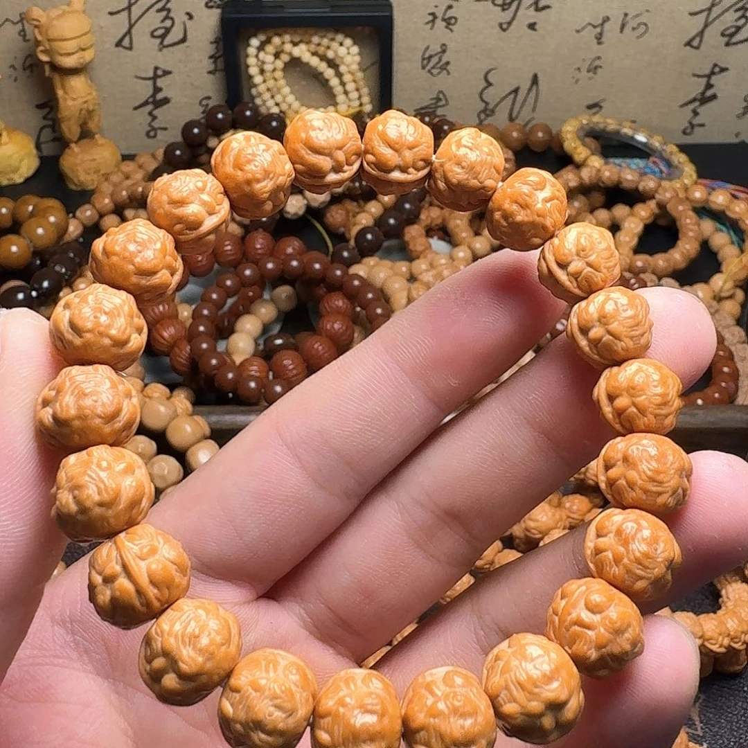 猴头核桃吊坠蟾王单圈全品