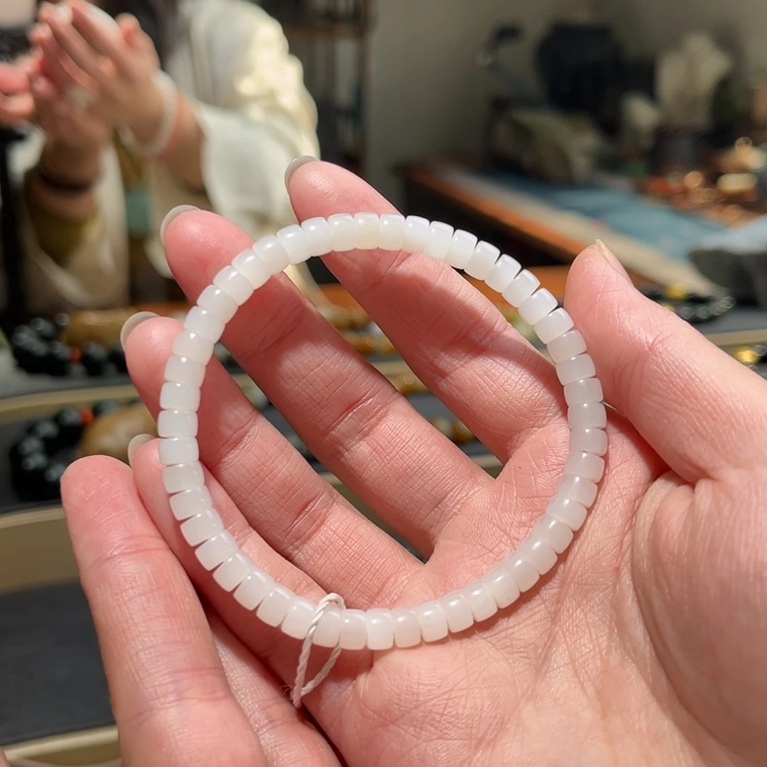 和田玉手链未镶嵌