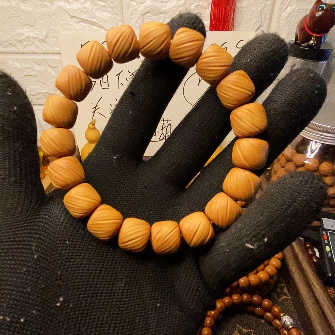 猴头核桃手串云痕