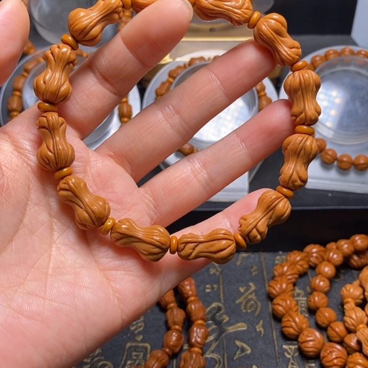 手串桃核花生手串13