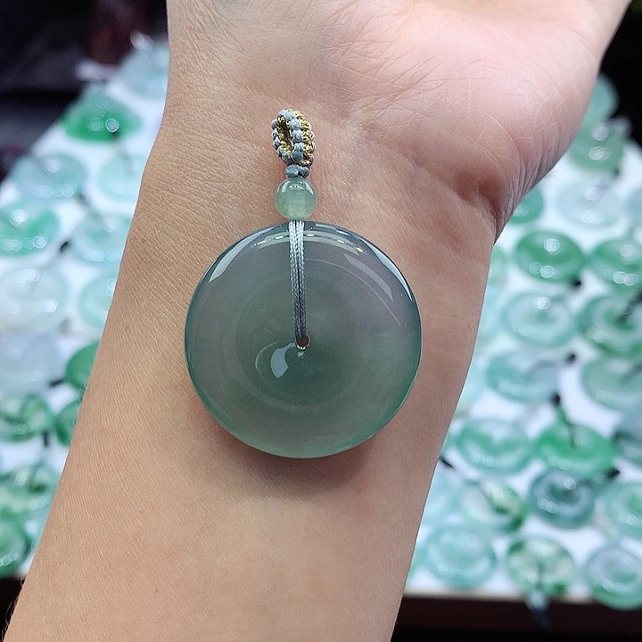 颈饰未镶嵌翡翠60尺寸29.6*5.2