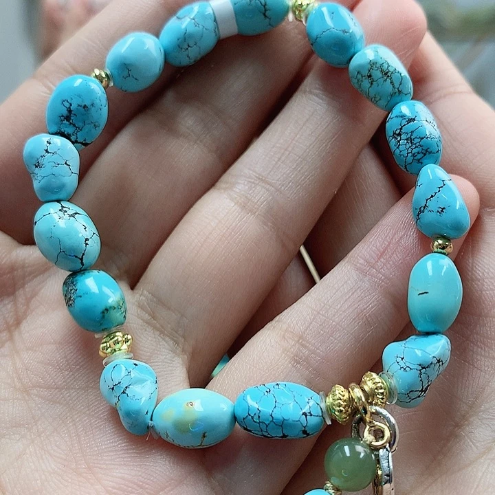 未镶嵌绿松石珠宝奇石