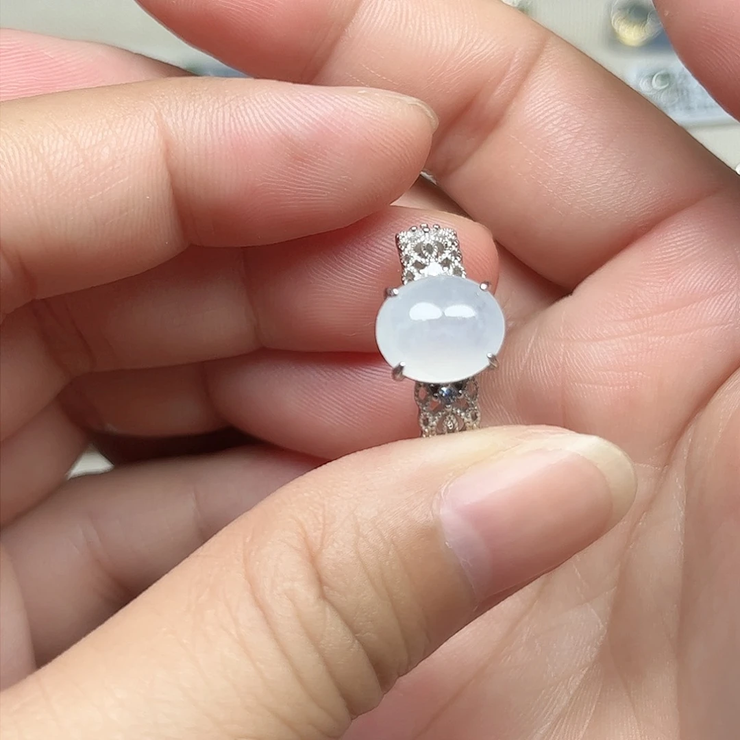 未镶嵌戒指翡翠1