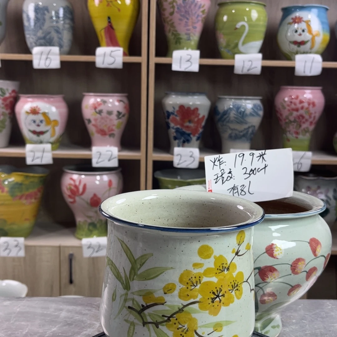 景德镇陶瓷花盆花盆