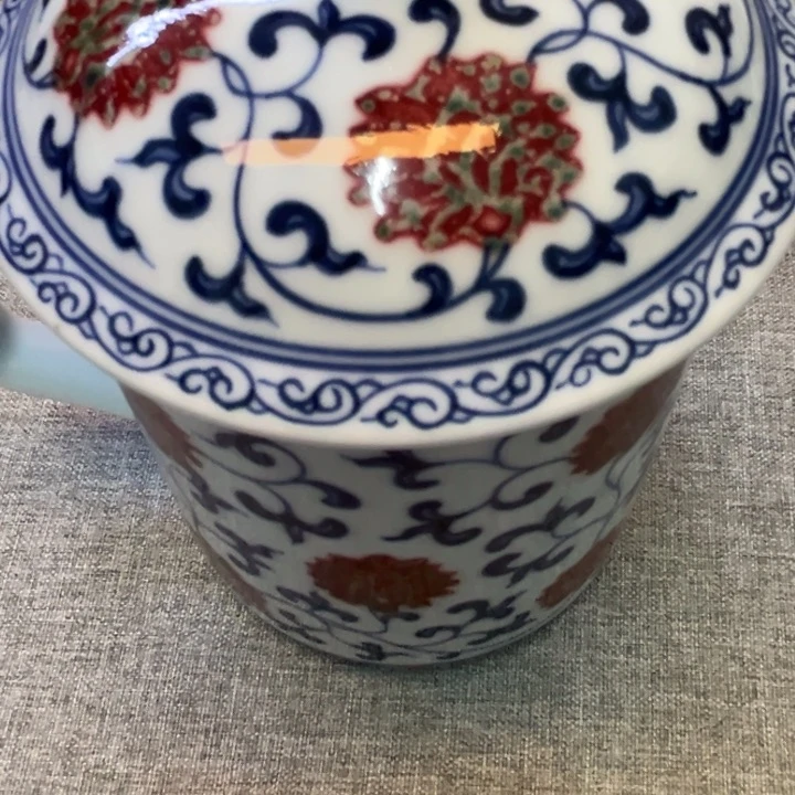 柳****海景德镇陶瓷釉里红