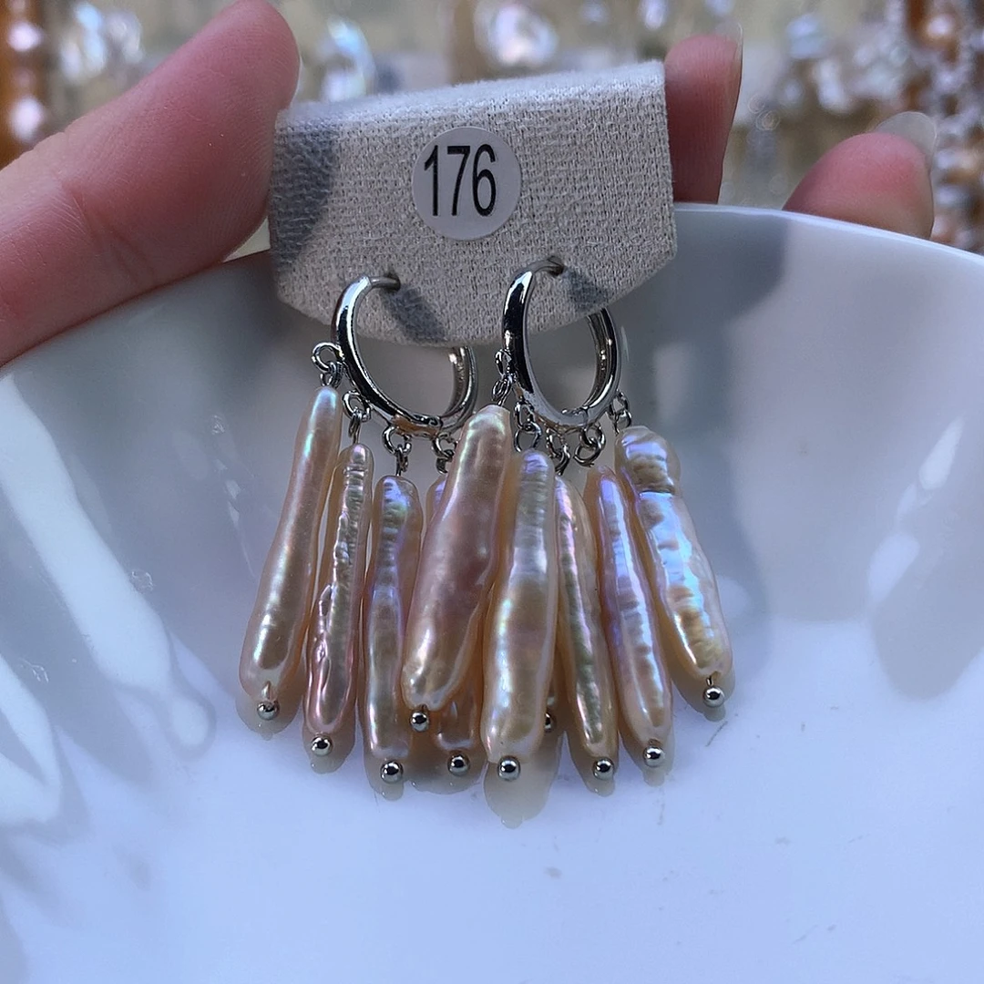 耳饰合金淡水珍珠特价176号