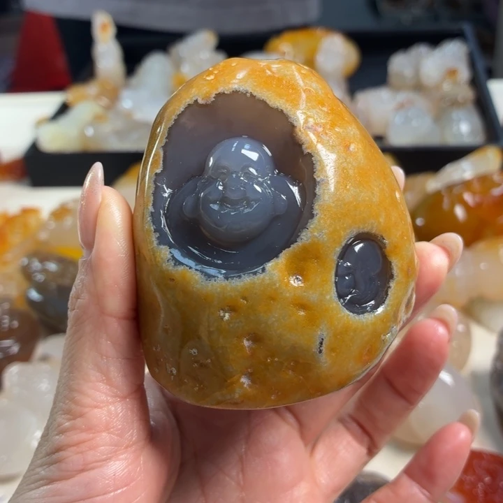 玛瑙/玉髓未镶嵌吊坠(不含链)