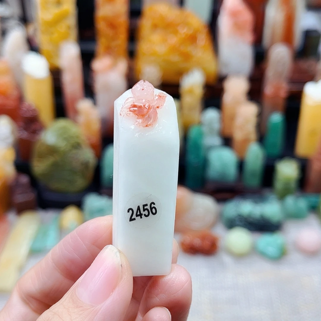 寿山石印石2456包邮包刻