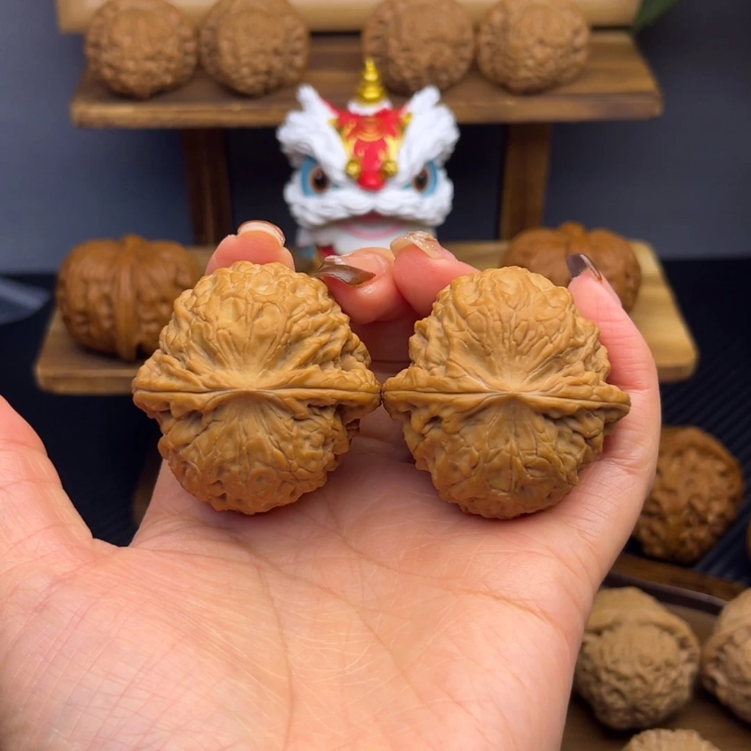 文玩核桃把件大团圆 42 全品白茬