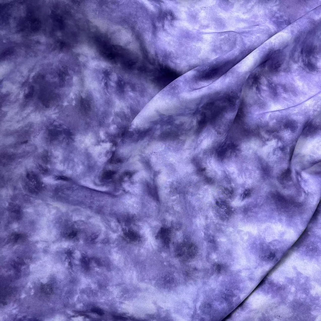 【绒兰】实体老牌明星产品 府绸面料 18号  晕染紫