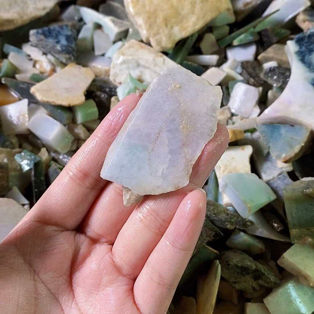 翡翠未镶嵌颈饰天然翡翠