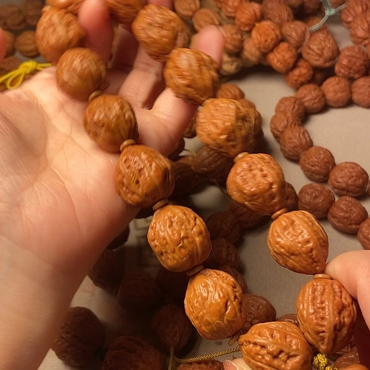 春***笑文玩核桃手串小蛙