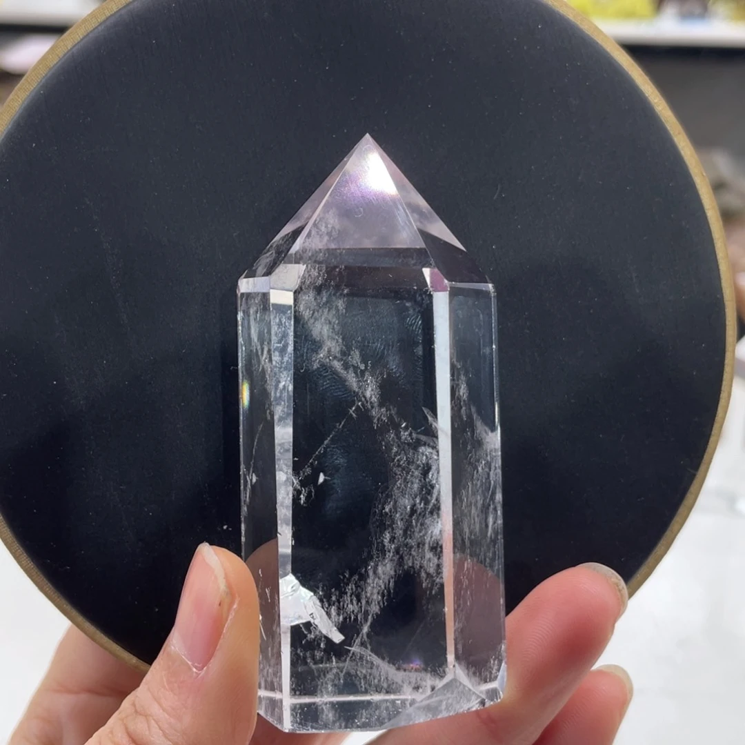 水晶摆件水晶未镶嵌静*?