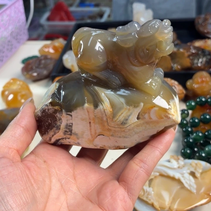 未镶嵌颈饰玛瑙/玉髓