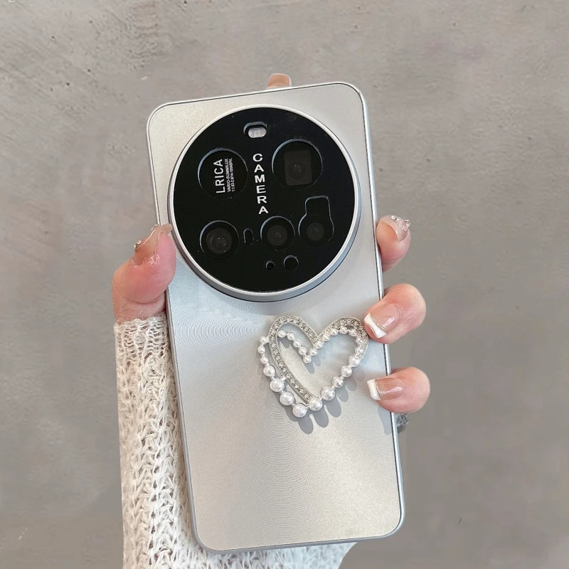 适用小米15ultra手机壳25019PNF3C新款女全包防摔银色高级感极光