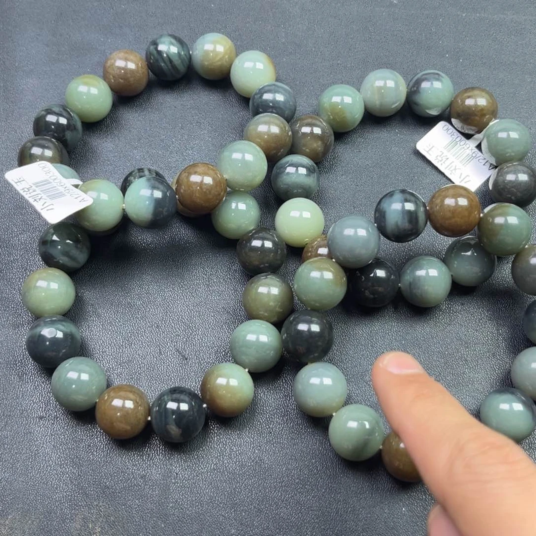 和田玉手链未镶嵌多样性拍一发一新疆楼兰手串卡16