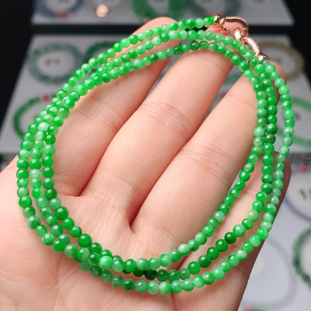 翡翠未镶嵌手链翡翠