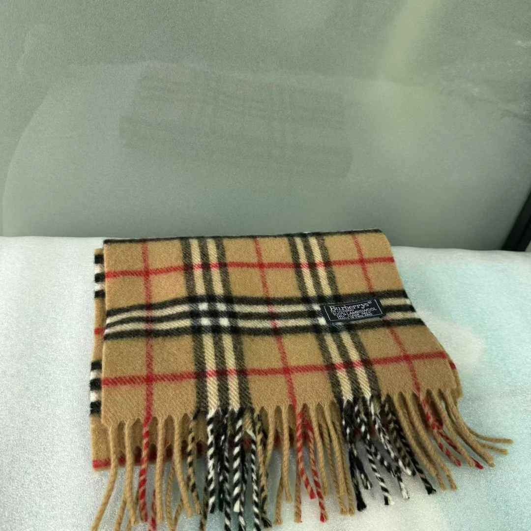 95新 BURBERRY/博柏利 乱乱子中古/围巾/92057