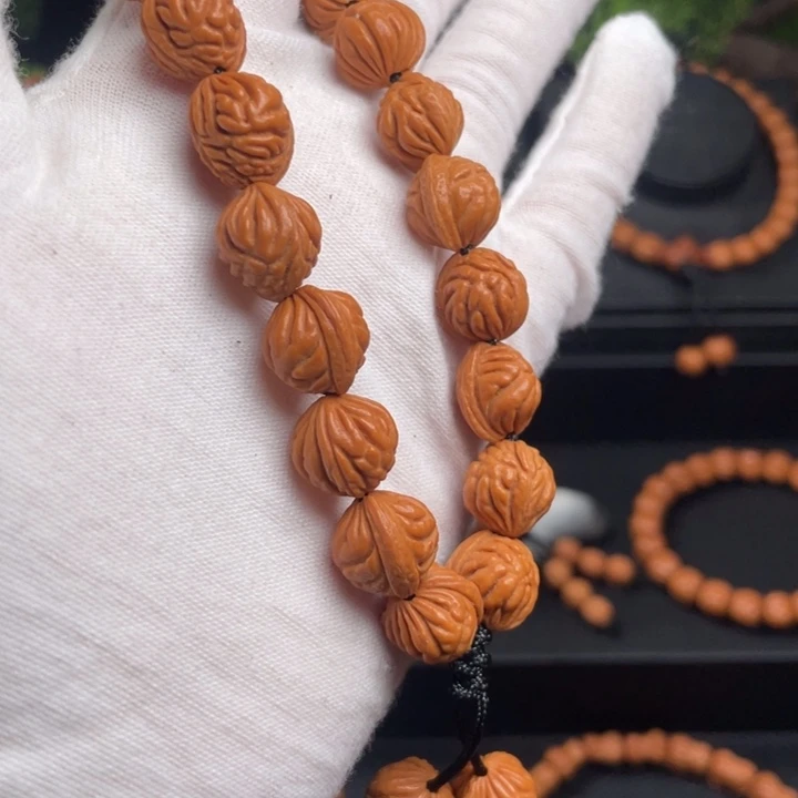 木质类精品桃核手持